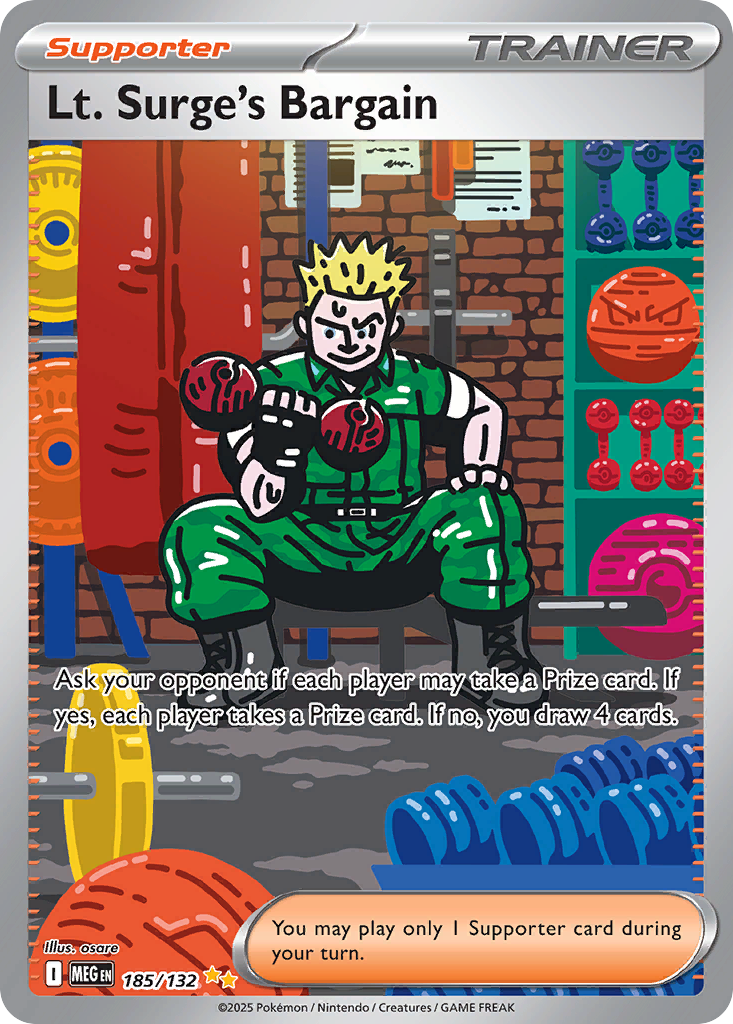 Lt. Surge's Bargain 卡面