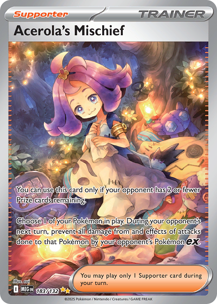 Acerola's Mischief 卡面