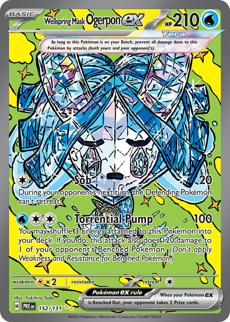 Wellspring Mask Ogerpon ex 卡面