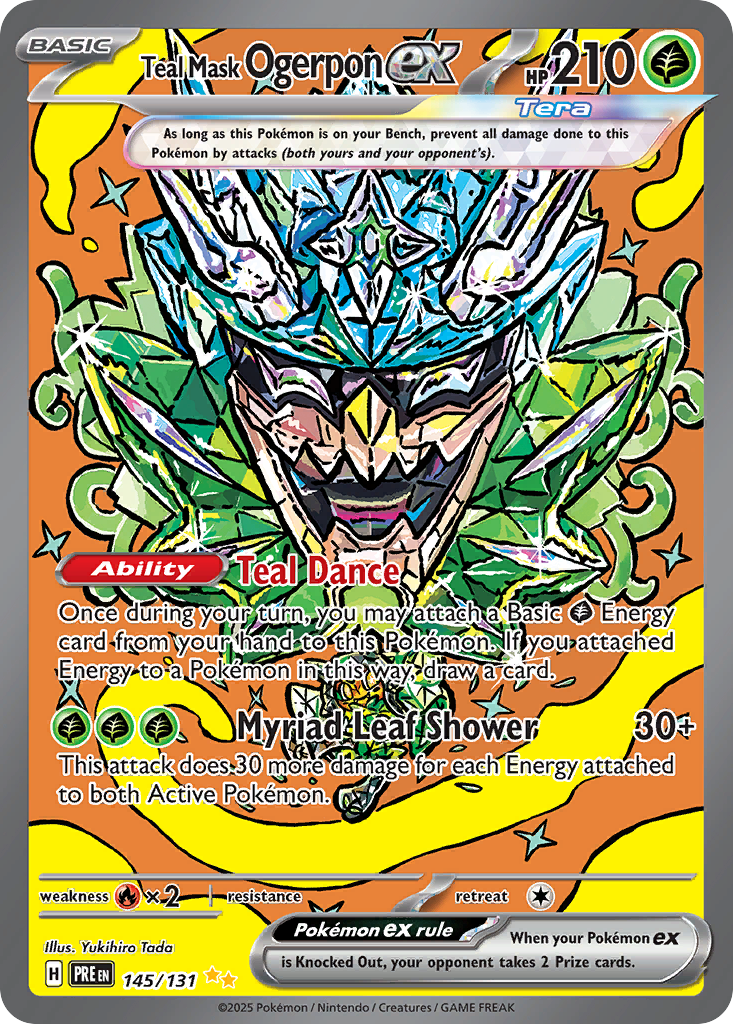 Teal Mask Ogerpon ex 卡面