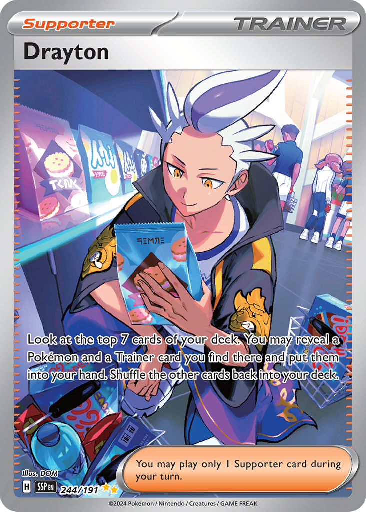 Drayton 卡面