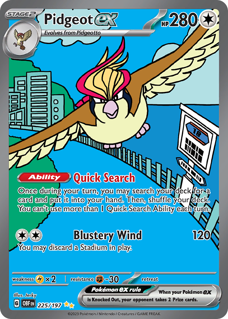 大比鳥ex 卡面