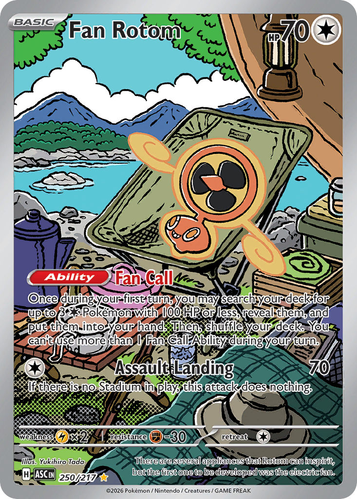 Fan Rotom 卡面