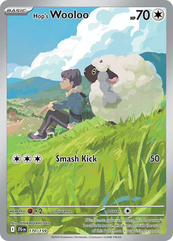 Hop's Wooloo 卡面