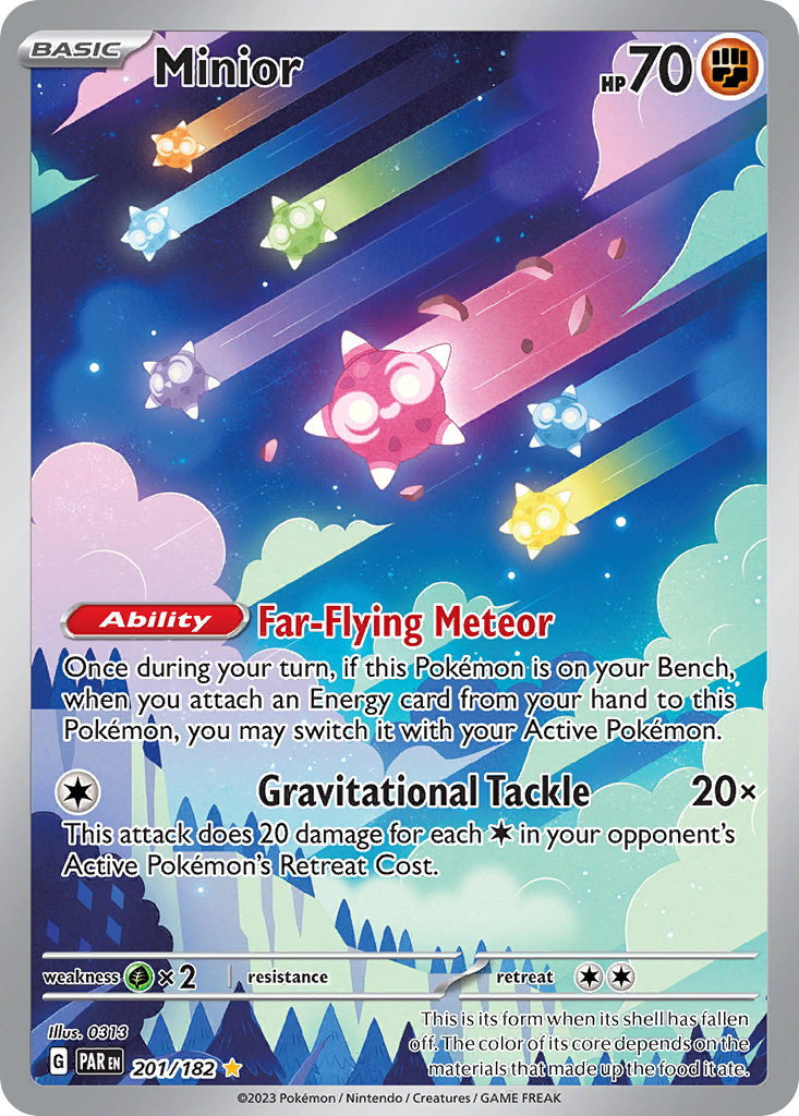 小隕星 卡面