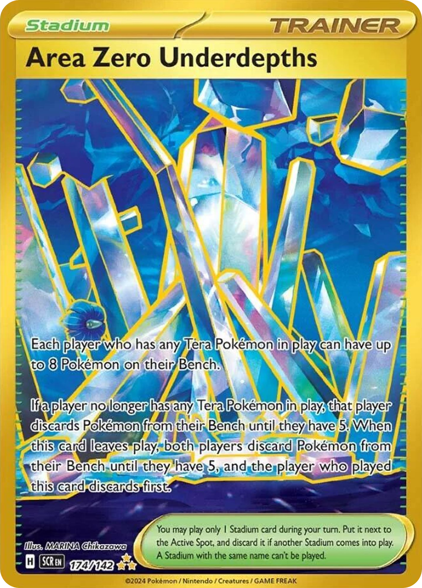 Area Zero Underdepths 卡面