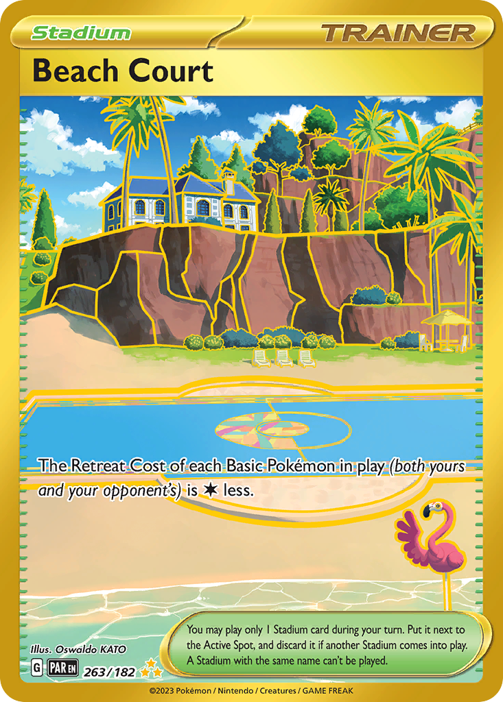 Beach Court 卡面