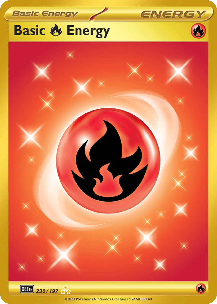 Basic Fire Energy 卡面