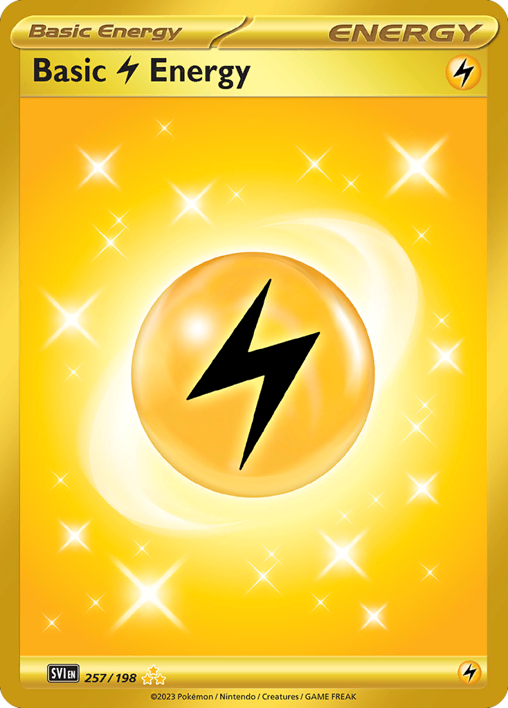 Basic Lightning Energy 卡面