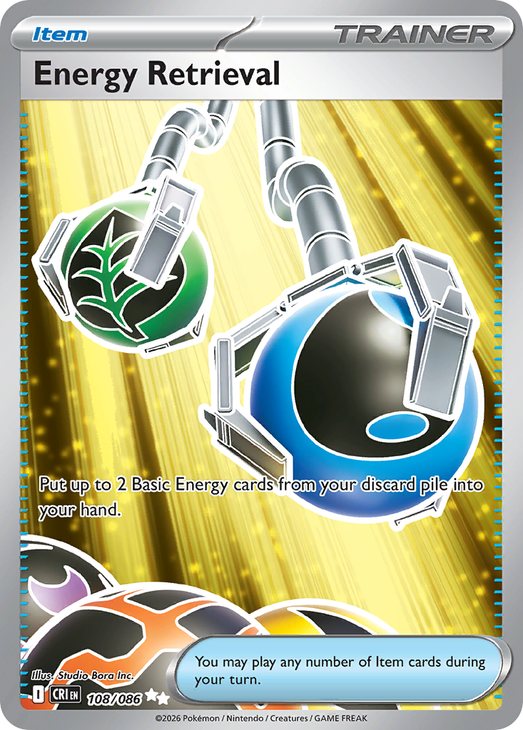 Energy Retrieval 卡面