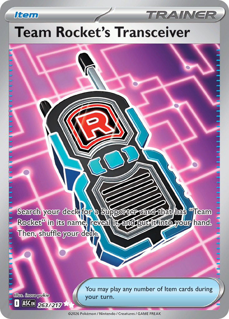 Team Rocket's Transceiver 卡面