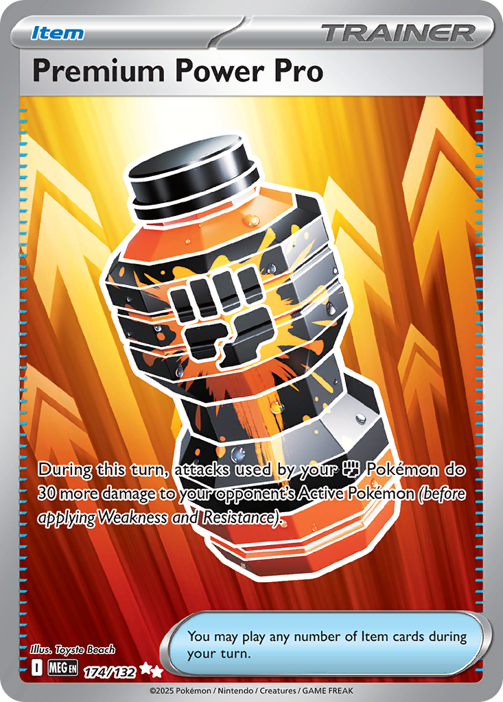 Premium Power Pro 卡面