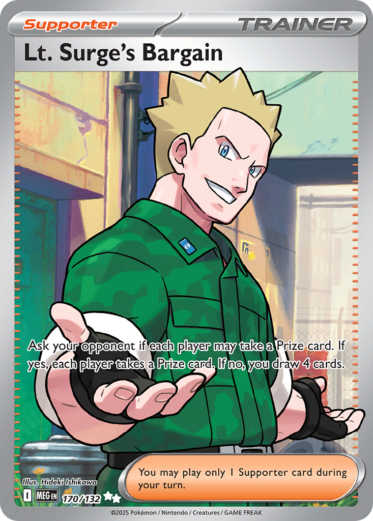 Lt. Surge's Bargain 卡面