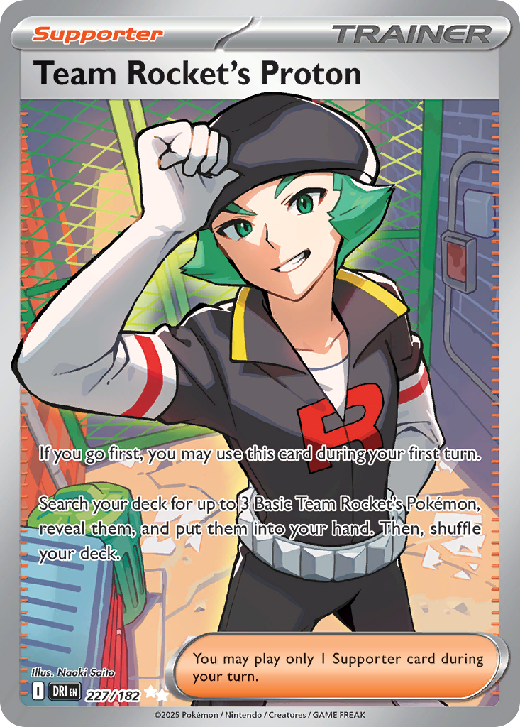 Team Rocket's Proton 卡面
