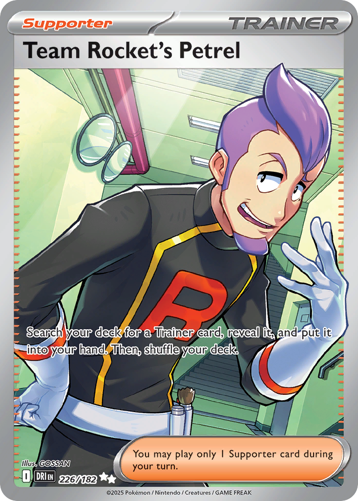 Team Rocket's Petrel 卡面
