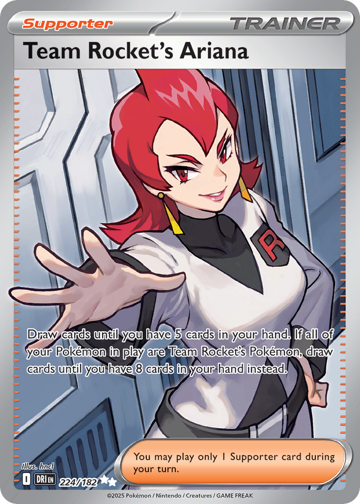 Team Rocket's Ariana 卡面