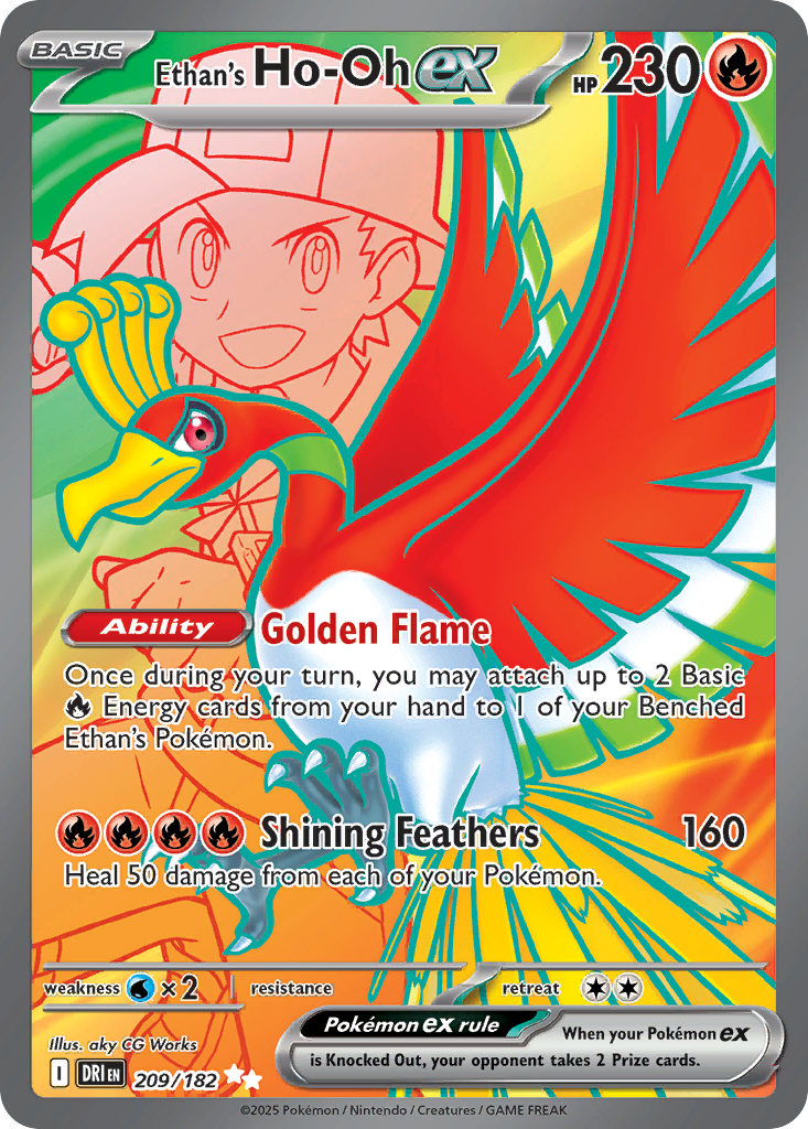 Ethan's Ho-Oh ex 卡面