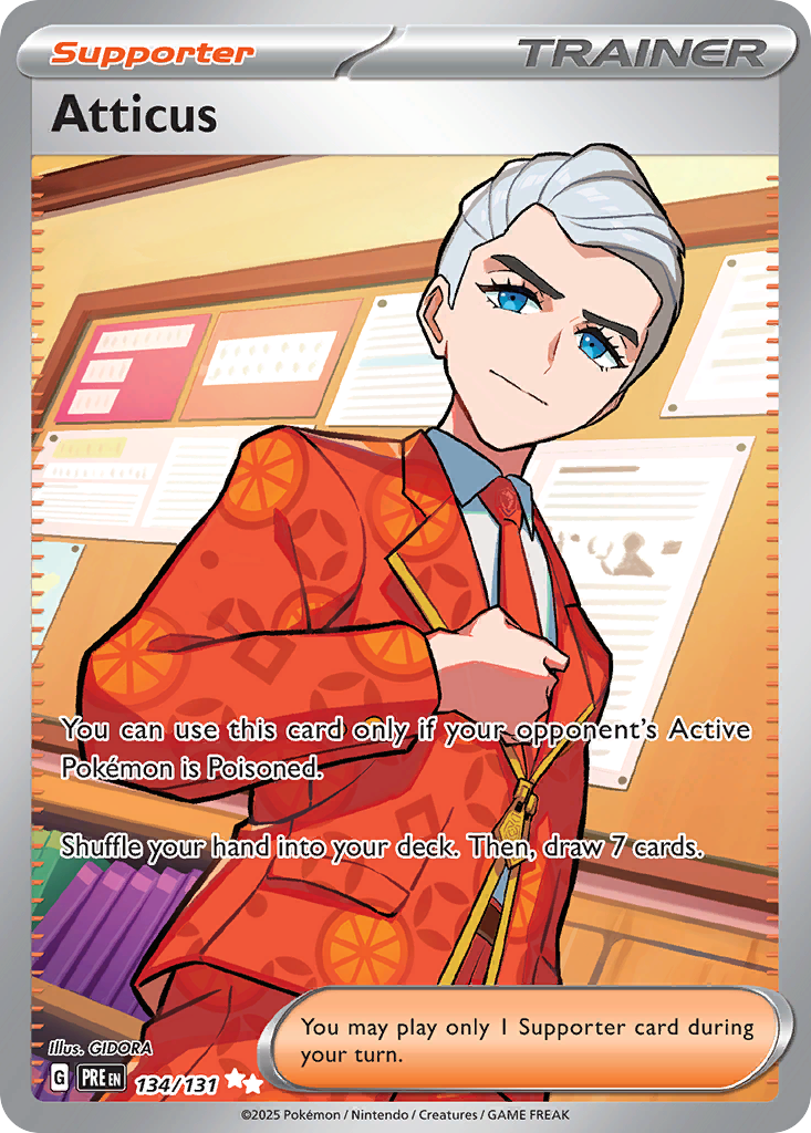 Atticus 卡面
