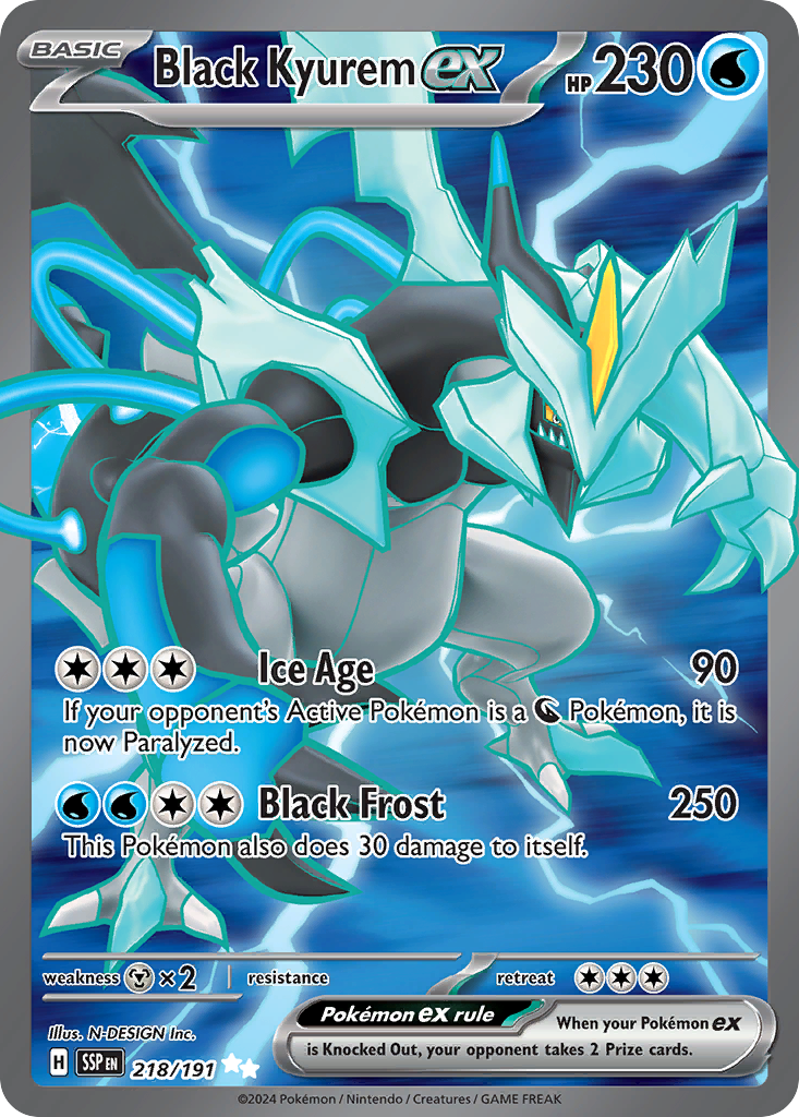Black Kyurem ex 卡面