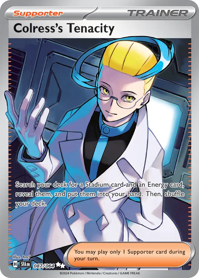 Colress's Tenacity 卡面