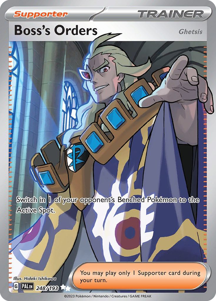 Boss's Orders (Ghetsis) 卡面