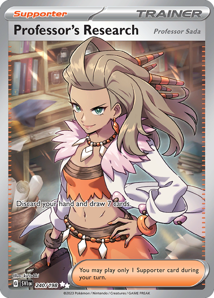 Professor's Research (Professor Sada) 卡面